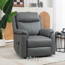 Power Lift Chair, Electric Riser Recliner Chair with Remote Control, Grey