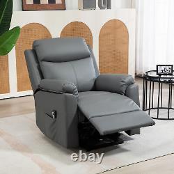 Power Lift Chair, Electric Riser Recliner Chair with Remote Control, Grey