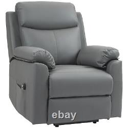 Power Lift Chair, Electric Riser Recliner Chair with Remote Control, Grey