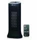 PureMate 2000W Oscillating Ceramic Portable Tower Fan Heater with Timer & Remote