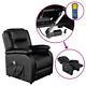 Recliner Massage Chair Electric Artificial Leather Remote Control Adjustable