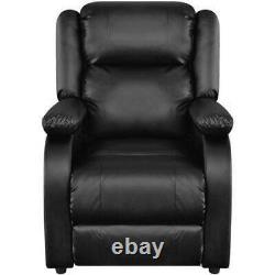 Recliner Massage Chair Electric Artificial Leather Remote Control Adjustable