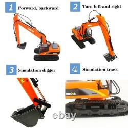 Remote Control Die Cast 114 Scale RC EXCAVATOR 2.4G 15 Channel Truck RC Toy