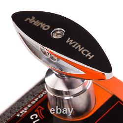 Rhino Electric Winch 12v 17500lb Steel Cable Heavy Duty Fairlead Remote Control