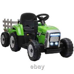 Ride On Kids Tractor, Battery Power Electric Car Truck with Remote Control Green