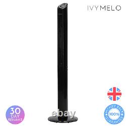 Tower Fan 3 Speed Dimplex Mont Blanc Portable Fan 40W with Remote 8 hours Timer