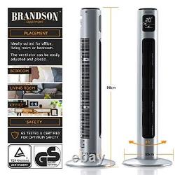 - Tower Fan with Remote Control Oscillating Cooling Fan Electric
