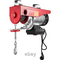 VEVOR Electric Wire Cable Hoist Winch Crane Lift 1800LBS Wireless Remote Control