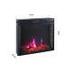 WIFI Remote Control LED Electric Fireplace Heater Inset Suite Fireplace uk