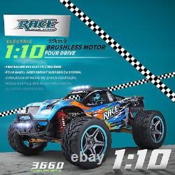 WLtoys 104019 RC Car 2.4Ghz 55KM/H 1/10 3660 Brushless Remote Control Car