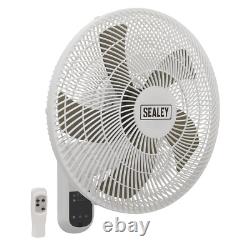 Wall Fan 3-Speed 18 with Remote Control 230V