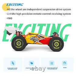 Wltoys 144010 1/14 2.4g 4wd Brushless Rc Car / Buggy 75km/h Remate Control T0s9