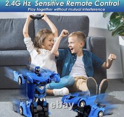 XL transform Car Remote Control high speed power Kids Boys Toys Xmas Gift Toy